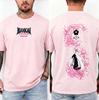BLEACH Bankai Print Crewneck T Shirt Men Women Oversized Y2k Streetwear Casual Loose Short Sleeved Unisex Female Male Clothing