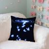 Quiet And Ethereal Blue Case Plush Fabric Soft Pillowcase Double Sided Print Cushion Cover Household Gifts