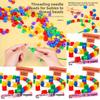 Stringing Children Bead Educational Toy Plastic Materials Fine Play Development