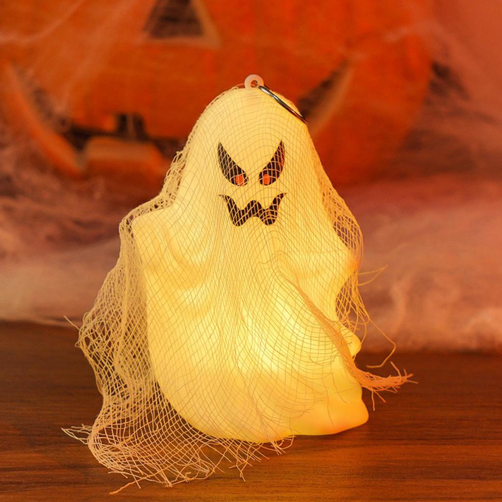 Halloween Decoration Children's Portable Pumpkin Doll Atmosphere Light Ornaments Props Pendant