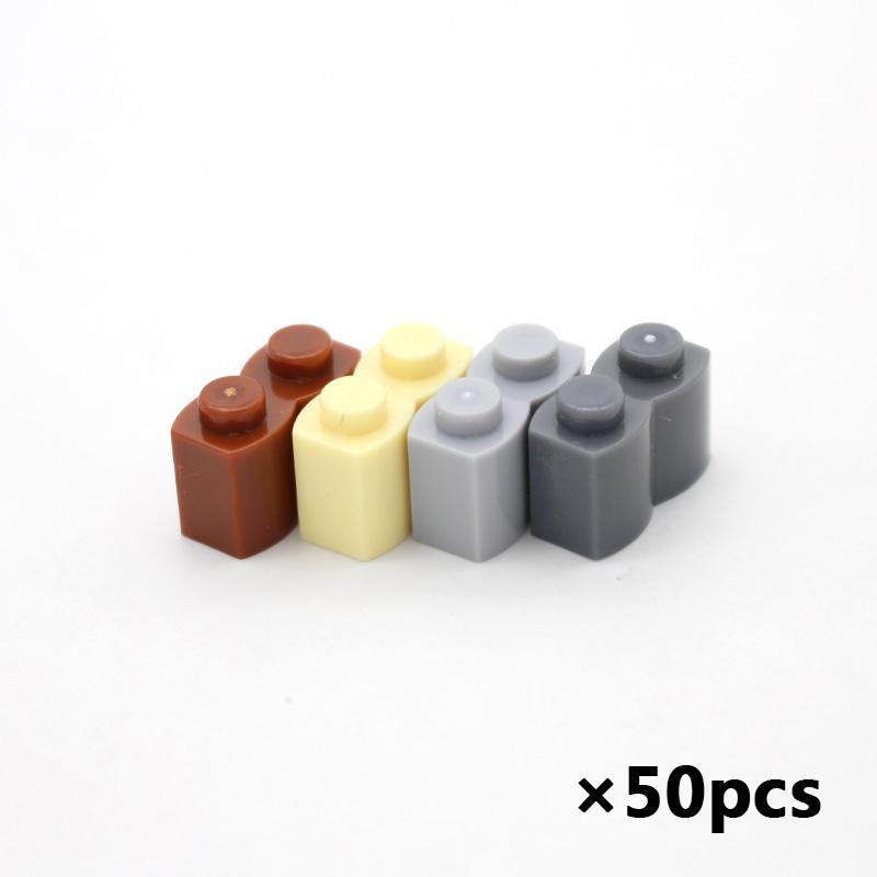 Non-Toxic Moc Brick 30136 Modified 1 X 2 Log Classic Piece Building Block Toys Accessory Compatible With Building Blocks