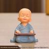 Handmade Cute Little Monk Resin Ornaments for Desktop Decoration