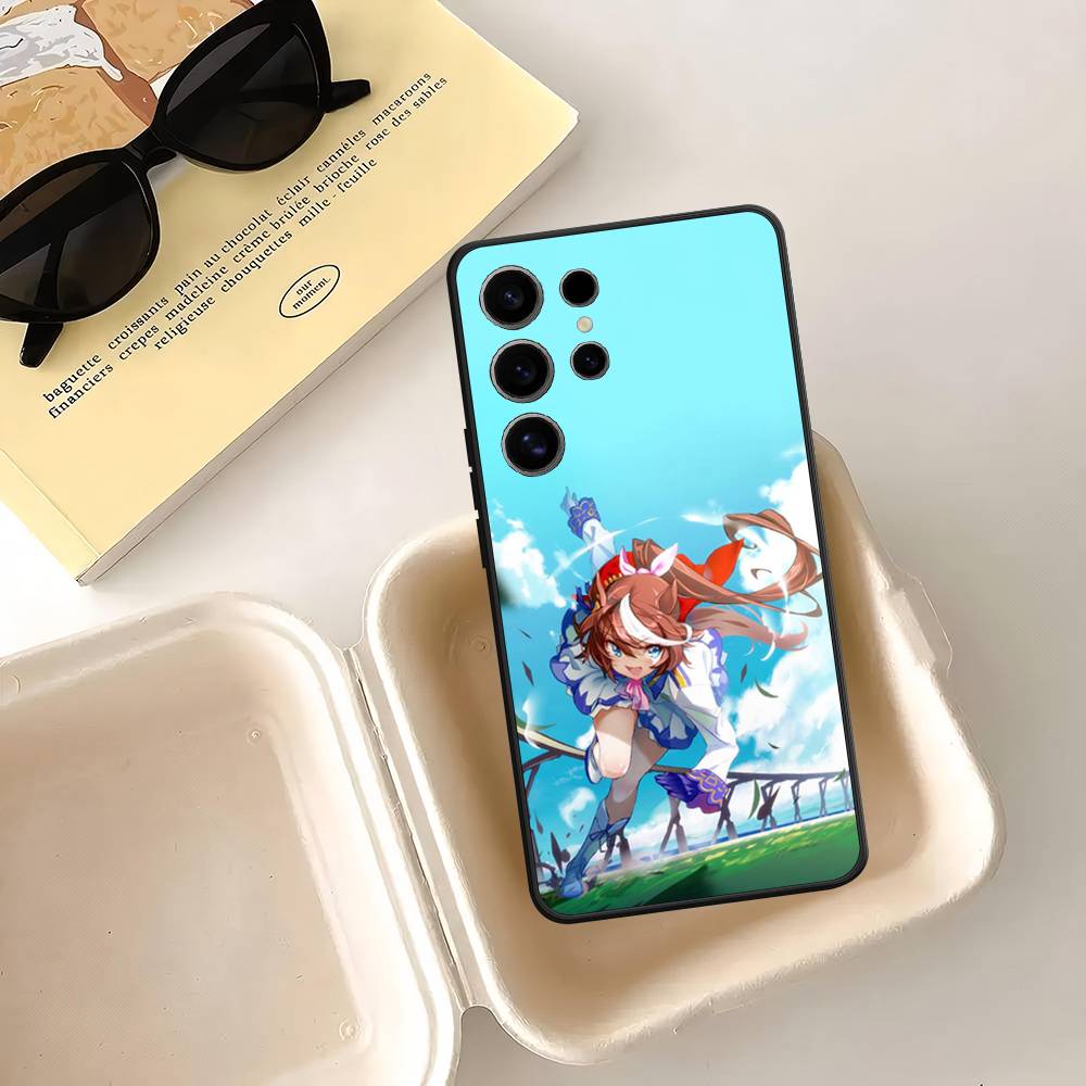 Pretty D-Derby Uma Musume Case For Samsung Galaxy Case S25 S23 S22 S21 S30 S20 S10 Ultra Plus FE TPU Soft Cover