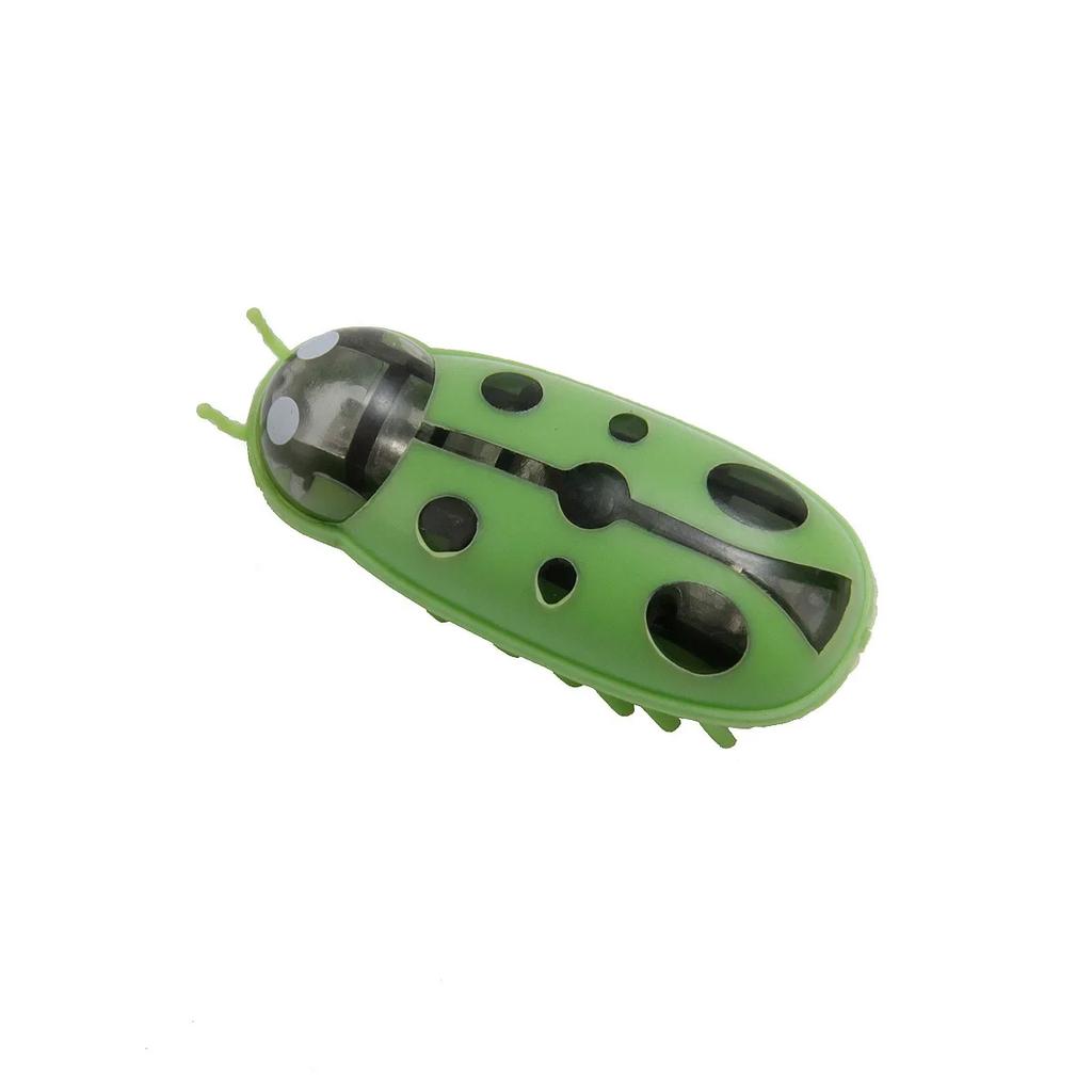 Automatic Flip Over Rolling Cat Toy Electric Vibrating Moving Beetle for Indoor Kitten Exercise Chase Training Fun Games