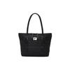 Air Tote Bag Large Capacity Polyester Tote Bag , Shopping Bag , Shoulder Bag , Handbag Unisex Pure Black (Unisex) Shoulder Bags CU2607 010