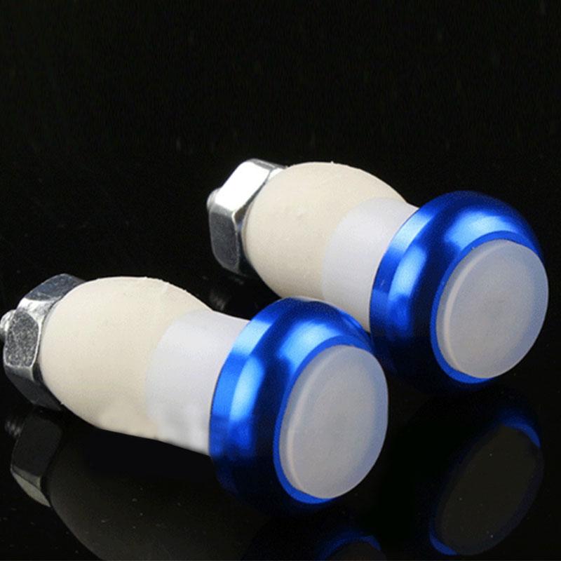 2шт велосипед руль свет велосипед ручка светодиодные лампы поворотника велосипедные аксессуары синий