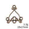 2025 Trend Accesories Water Drop Earring Connector Accessories Parts Ornaments For Home Accessories Parts