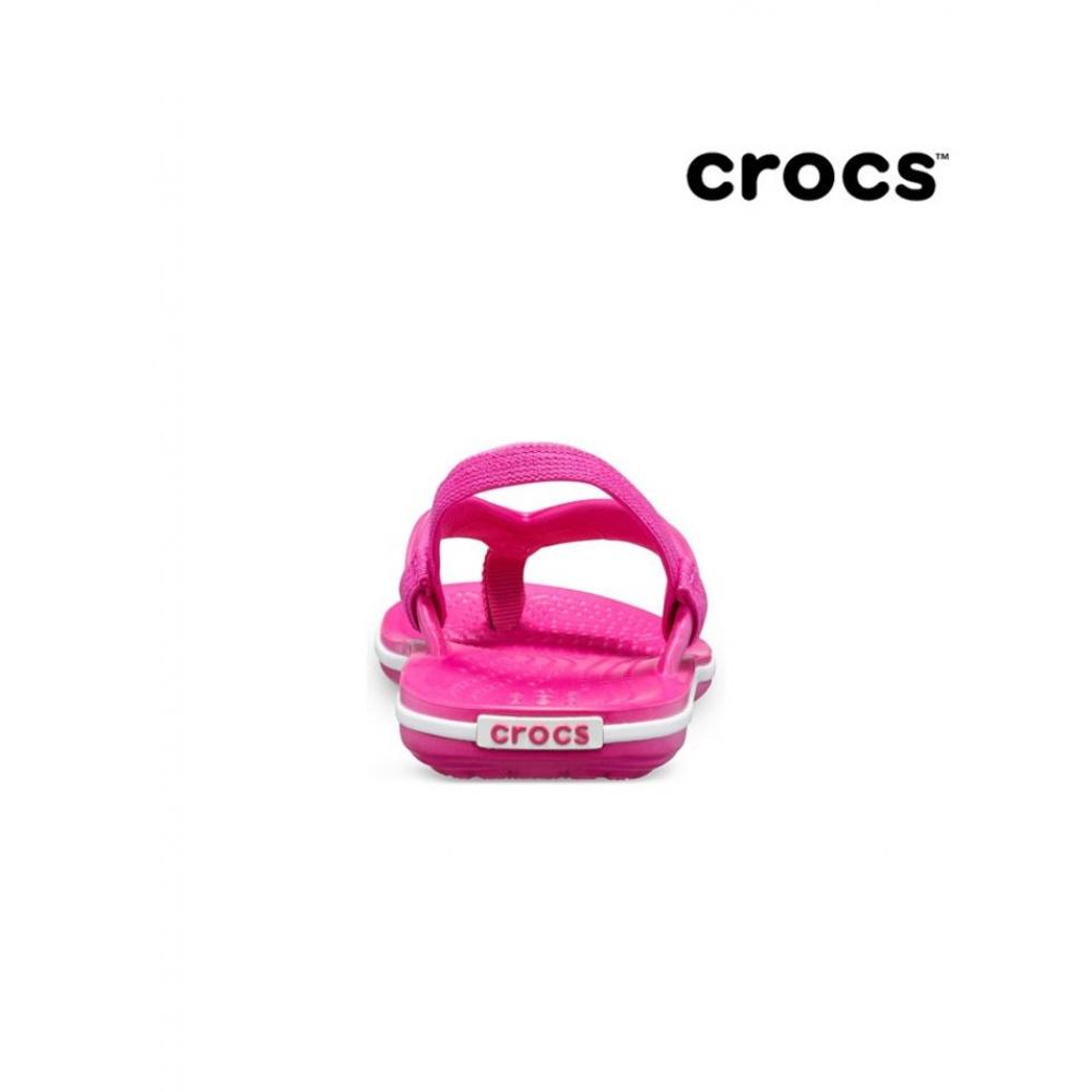 Crocs Kids Crocband Strap Flip Candy Pink 205777 6x0