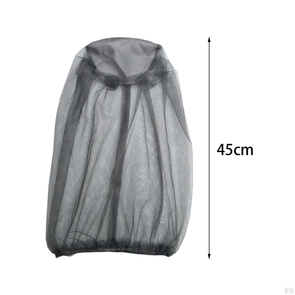 5 Pieces Head Net Cover Comfortable Breathable Fishing Cap for Climbing Hiking