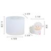 New Three-Dimensional Sheep Plaster Decoration Mold Creative Baking Diy Aromatherapy Candle Cartoon Lamb Silicone Mold