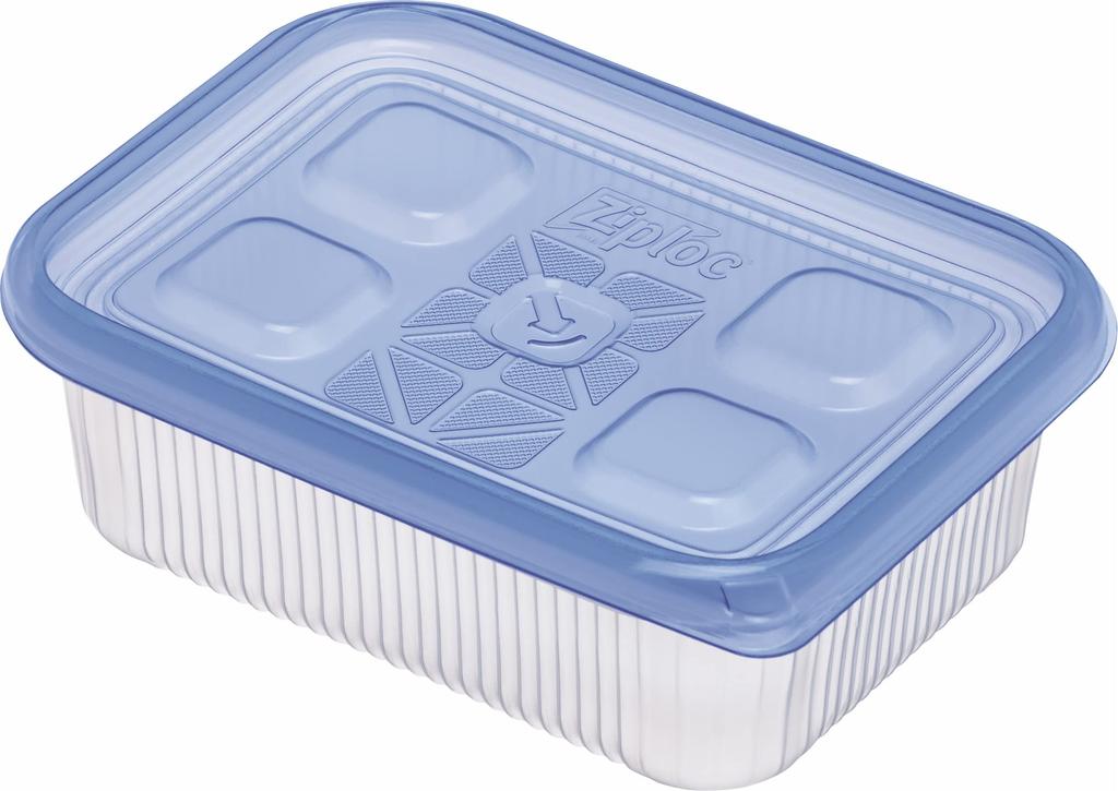 [Bulk Purchase] Ziploc Container Rice Storage Container for Large Servings, 2 Pieces X 4 Pieces