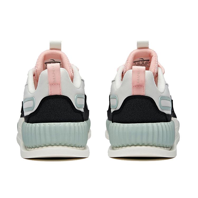 Anta Rejecting The Ordinary, Life Collection Fabric Coverage Low Top Skateboard Shoes Women's Pea Green White 122018888-2