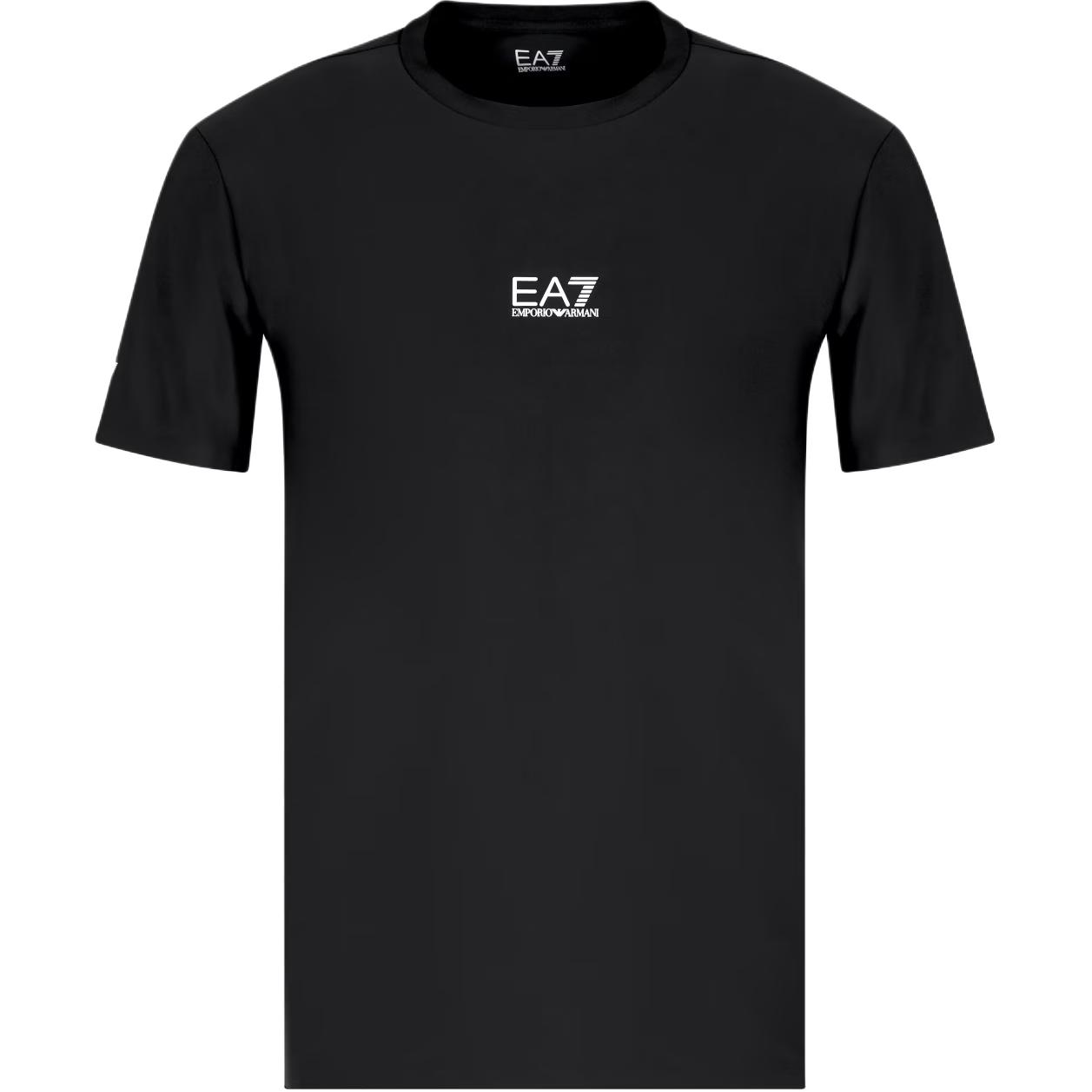 

Emporio Armani EA7 Round Neck Slim Fit Short Sleeve T-Shirt Men tops Black 7M000291-AF13801-UC001 L