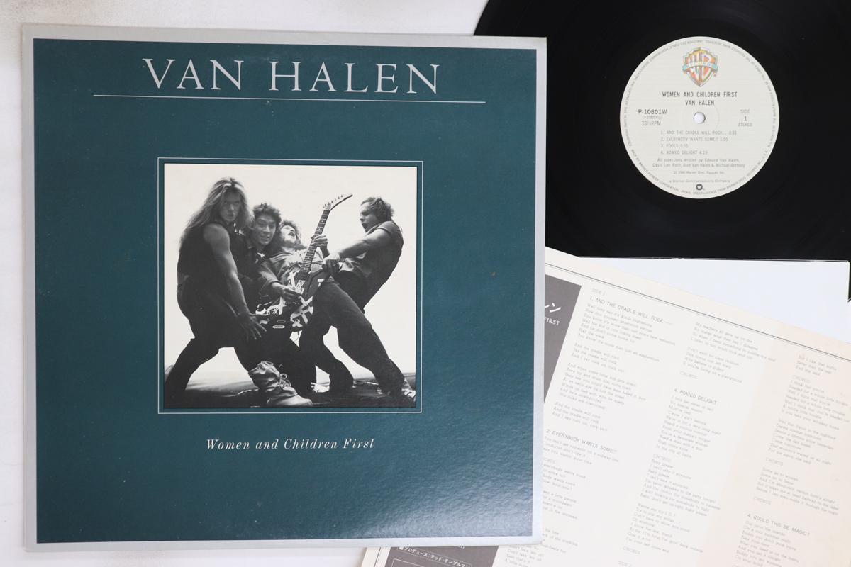 

LP Record VAN HALEN - Women And Children First P10801W WARNER BROS 1980 Japan Metal Used