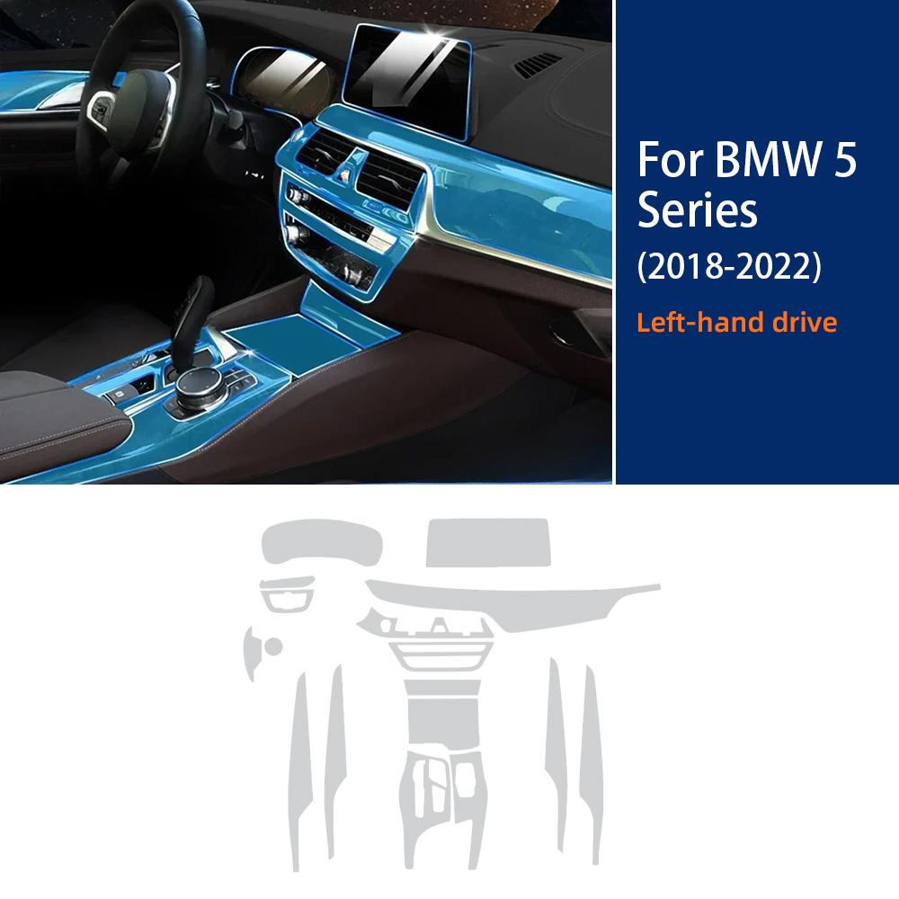 TPU Gear Shift Collar for BMW 5 Series G30 G31 2018-2022 Anti-Scratch Protective Film