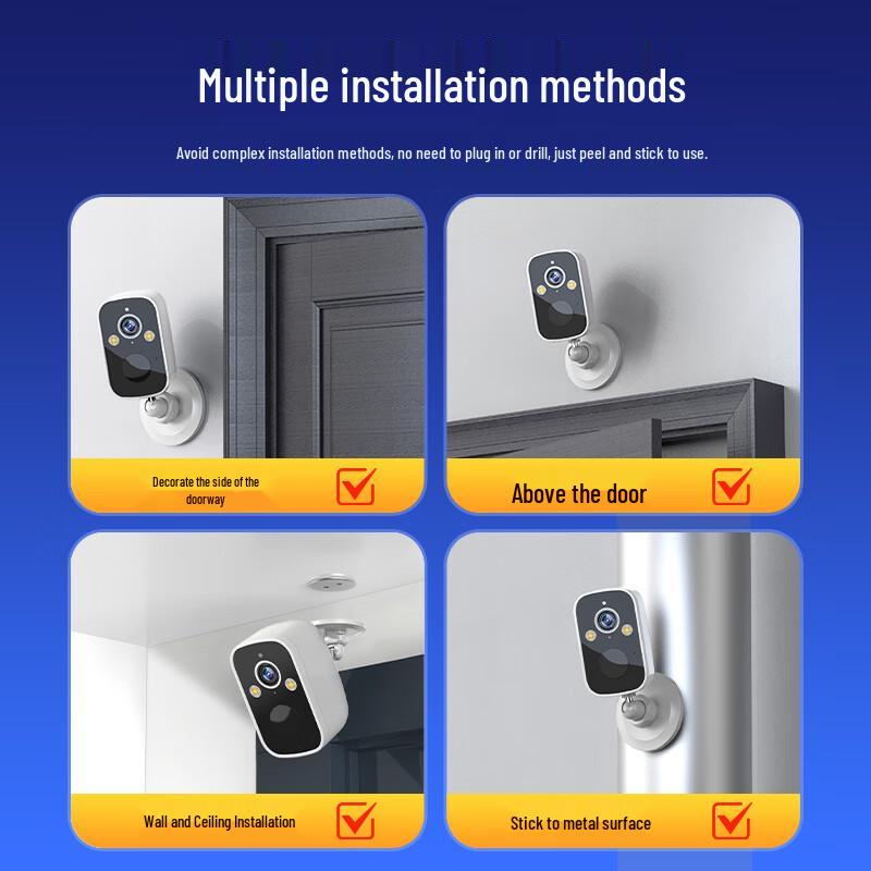 Baoji AI Wireless Rechargeable Security Camera