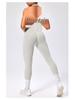 European & American Halter Sports Bra & Seamless High-Elasticity Yoga Leggings Set