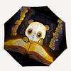 1pc Panda Books Auto Open/close, All-Season Portable Folding Umbrella for Women & Men, Travel, Everyday, Formal Events -06143