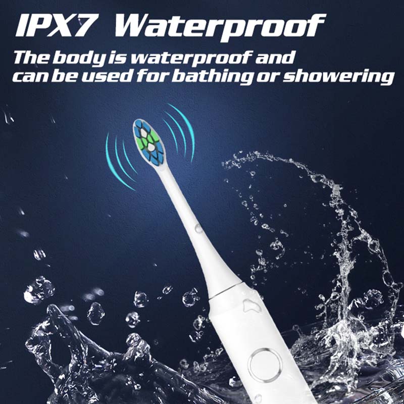 Sonic Electric Toothbrush USB Rechargeable Tooth Brush Adult Electronic Washable Whitening Teeth Brush