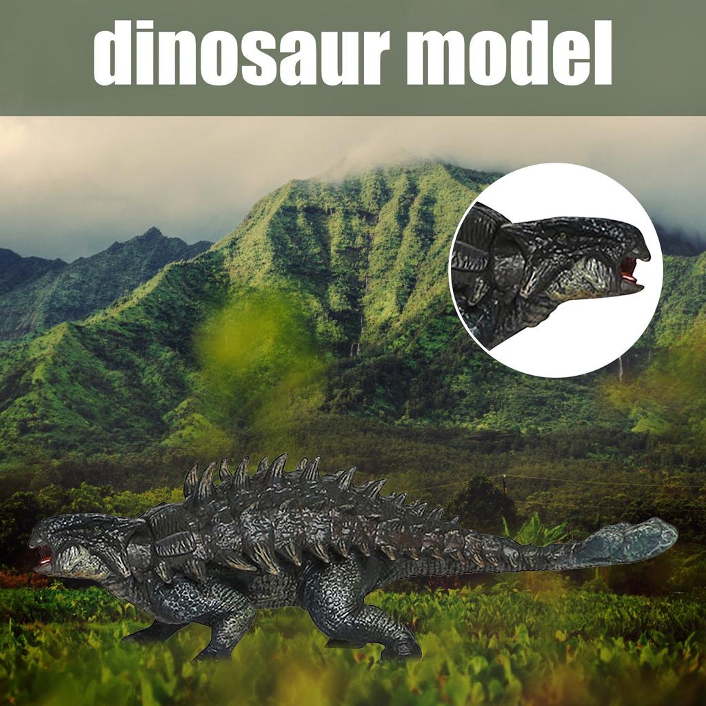Realistic Dinosaur Model Lifelike Ankylosaurus Dinosaurs Figure Playset Model