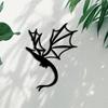 3pcs Dragon Metal Wall Art Indoor Outdoor Decor Fantasy Iron Mural Housewarming Gift