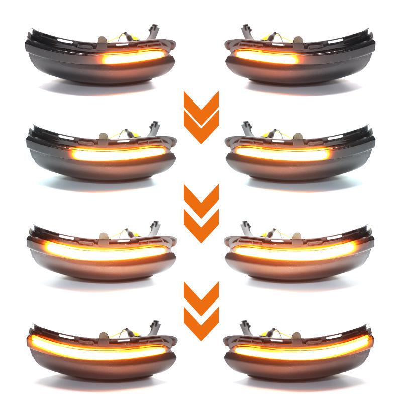

LED Turn Signal Lights for VW Golf 6 MK6 GTI R20 Touran Mirrors Plastic