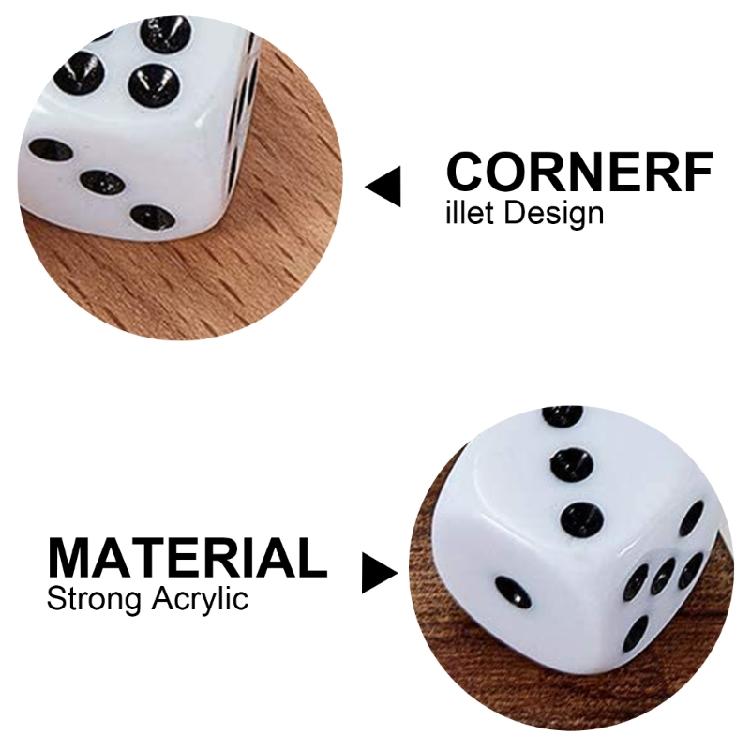 18Pcs/set 16mm Addition Subtraction Symbol Dices Kids Operation Assistant Props