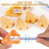 Nose Pencil Sharpener Double Hole Sharpener Novelty School Supplies For Kids Students Classroom Gifts Teacher Rewards And Prizes