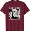 Villains - Bad Girls Have More Fun T-Shirt Unisex