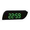 LED Digital Alarm Clock Mirror Time Temperature Dual Display Adjustable Brightness Plastic Clock Home Decoration Tools