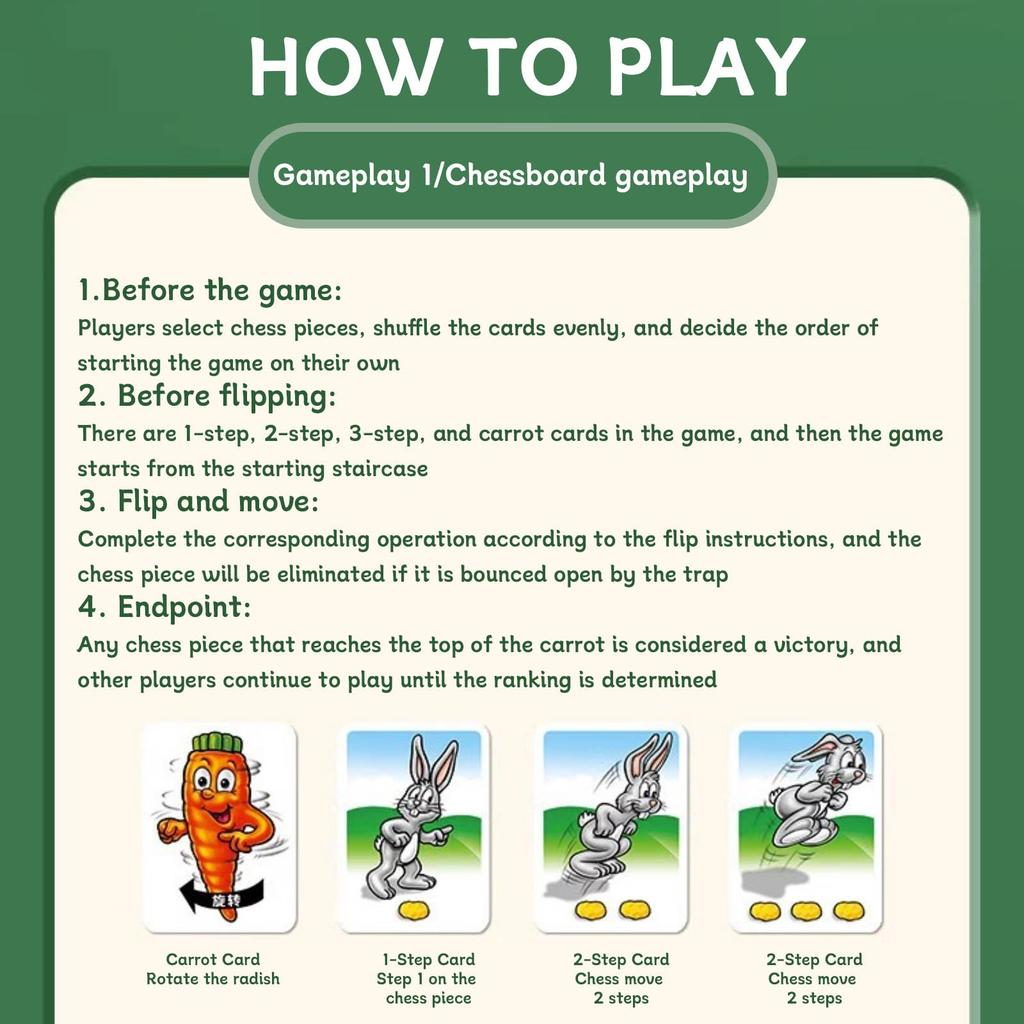 Exciting Bunny Hop Adventure Board Game for Kids and Families Interactive Fun with Strategy and Surprise Elements