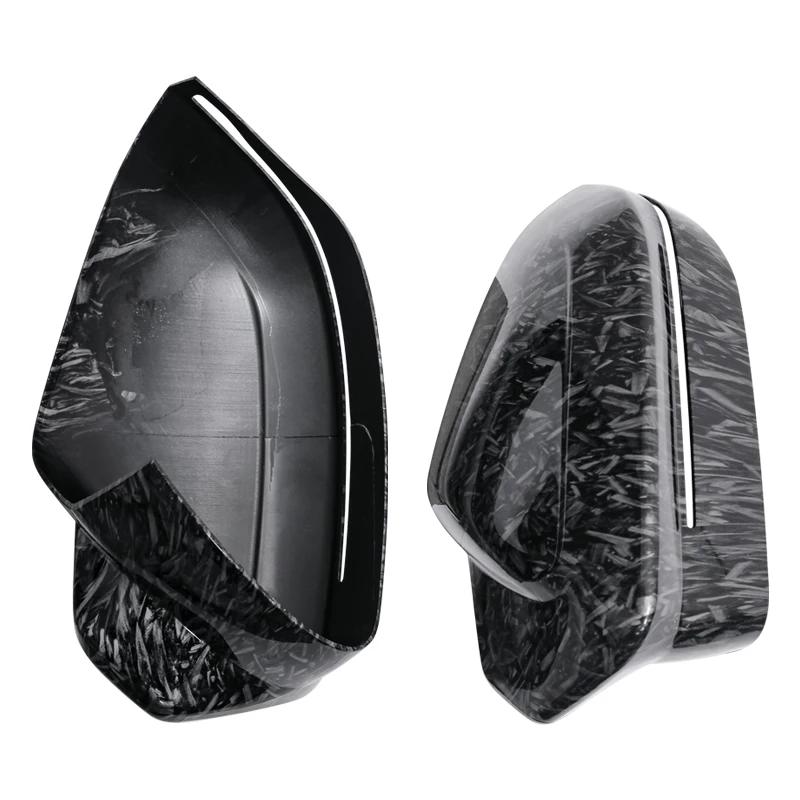 M Look Replacement Bright Black Side Mirror Cover Caps for BMW 5 7 I5 I7 Series G60 G61 G68 G70 G90 Left Hand Drive 2023-up