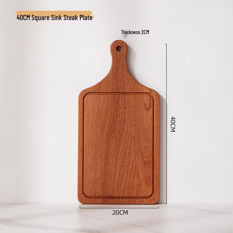 Ebony Wood Serving Plate