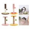 Post for Scratching Interactive Toys Scratcher with Ball Activity Centre Scratch Exercise