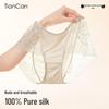 Women's 100% Silk Lace Briefs