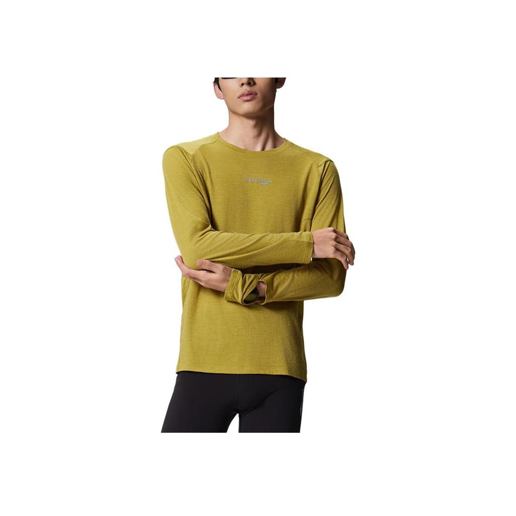 Saucony Versatile Soft Crew Neck Pullover Long Sleeve T-Shirt Unisex Tops SA2250LT94T-OR004