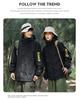 Unisex Two-Piece Mountaineering Suit with Custom Logo: Outdoor Fleece Liner & Color-Blocked Winter Workwear