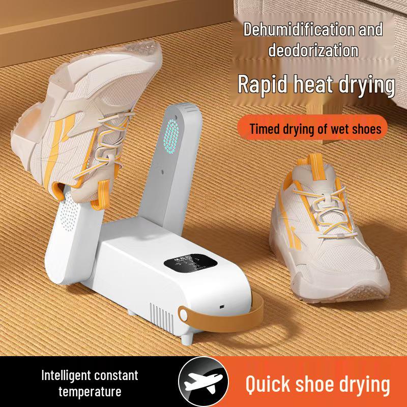 Portable Automatic Shoe Dryer & Deodorizer - Compact, Foldable, Quick-Drying Sterilizer for Home Use