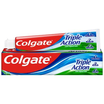 Colgate Triple Action Original Mint Toothpaste 75ML