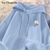 La Chapelle Women's Casual Oversized Hooded Sweatshirt