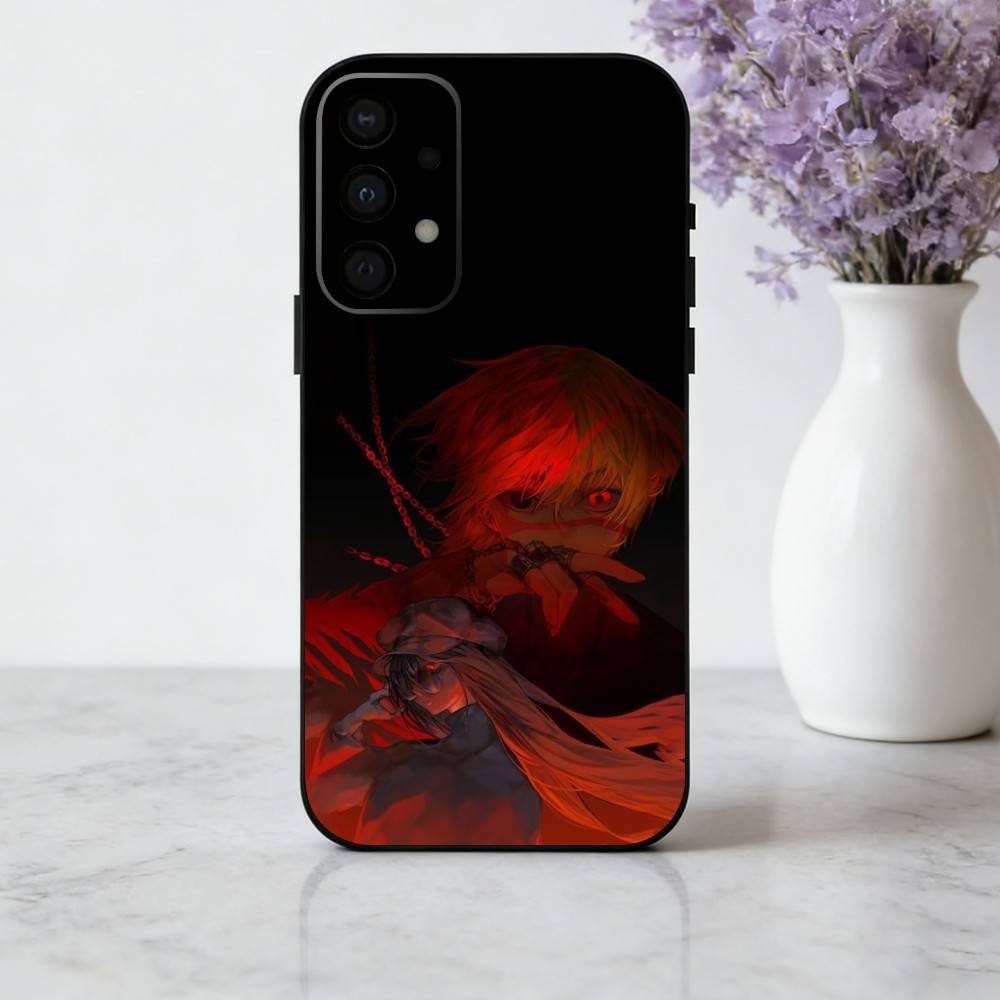 H-Hunter X H-Hunter K-Kurapika Phone Case For Samsung Galaxy A73,A72,A71,A70,A53,A52,A51,Soft Silicone Black Cover