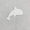 10Pcs Felt Dolphin Decorative Patches Assorted Bright Colors Soft Material For Kids Diy Craft Art Projects