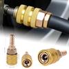 Inflation Adapter 8mm Leakproof Tire Inflation Quick Connector for Bicycle Motorcycle Car Tire Filling HD Conversion Accessories