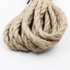 Natural Decorative Jute Rope, Round Three-Strand Twisted, Binding Rope 1mm-10mm, Various Specifications Available