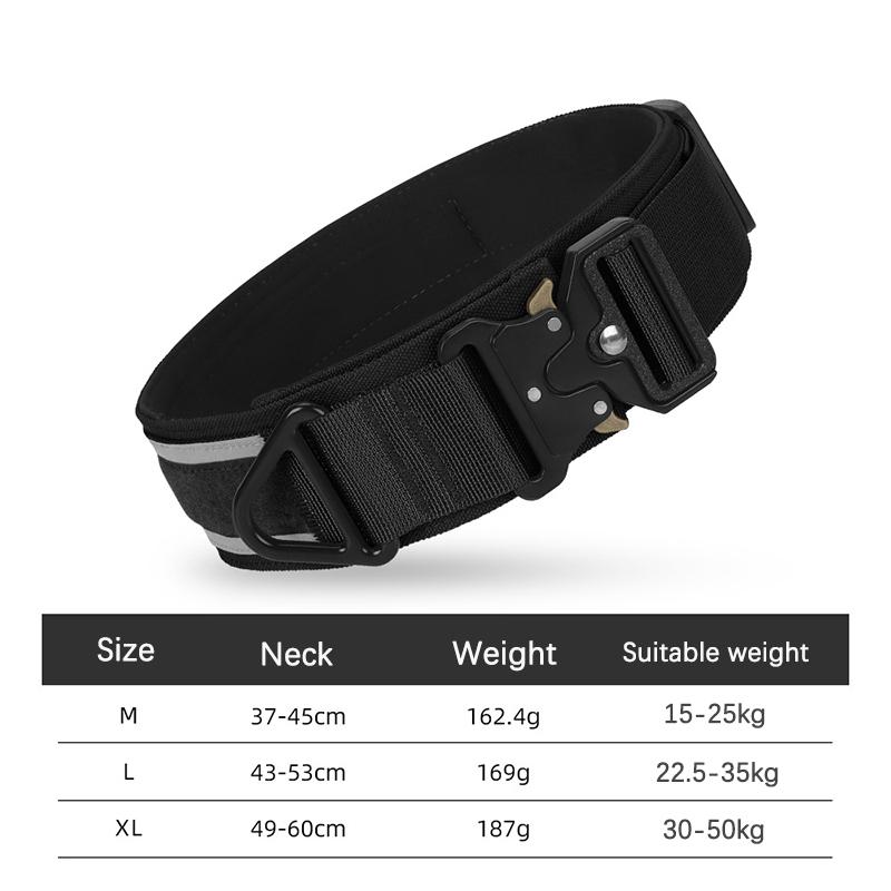 Fashionable Camouflage Dog Tactical Collar Soft Thickened Adjustable Outdoor Walking Training Pet Collars Dog Safety Accessories