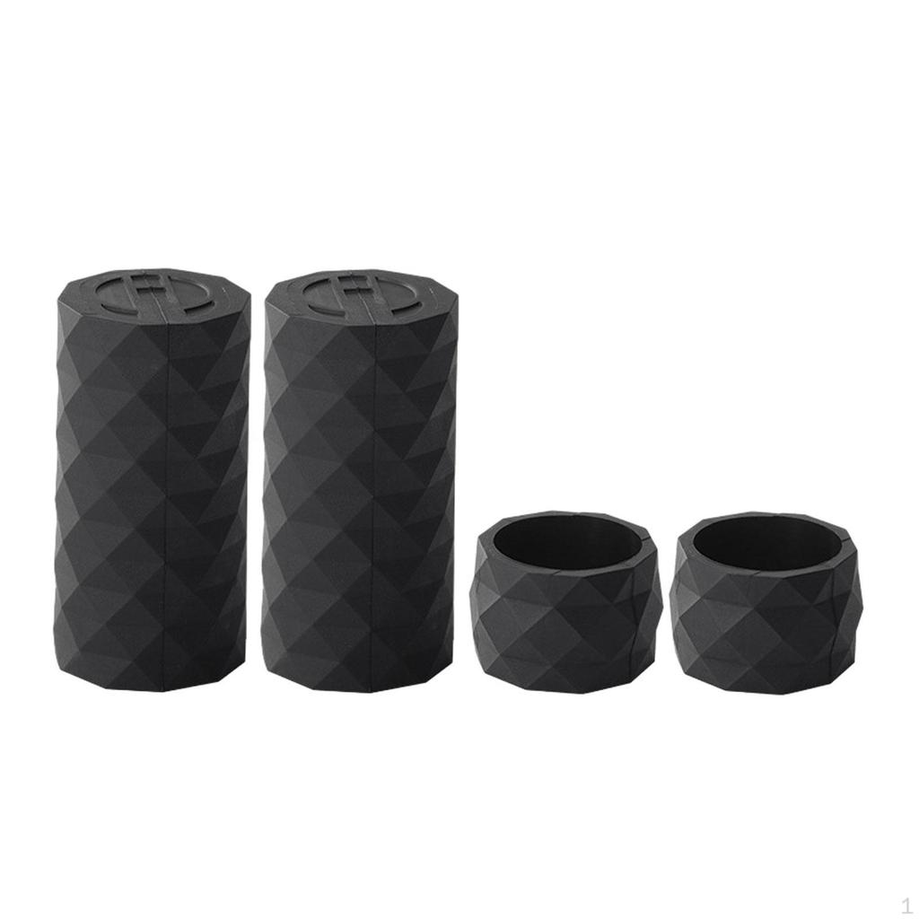 4 Pieces Bicycle Handlebar Tapes, Sleeve, Grips, Strap Plug Cover