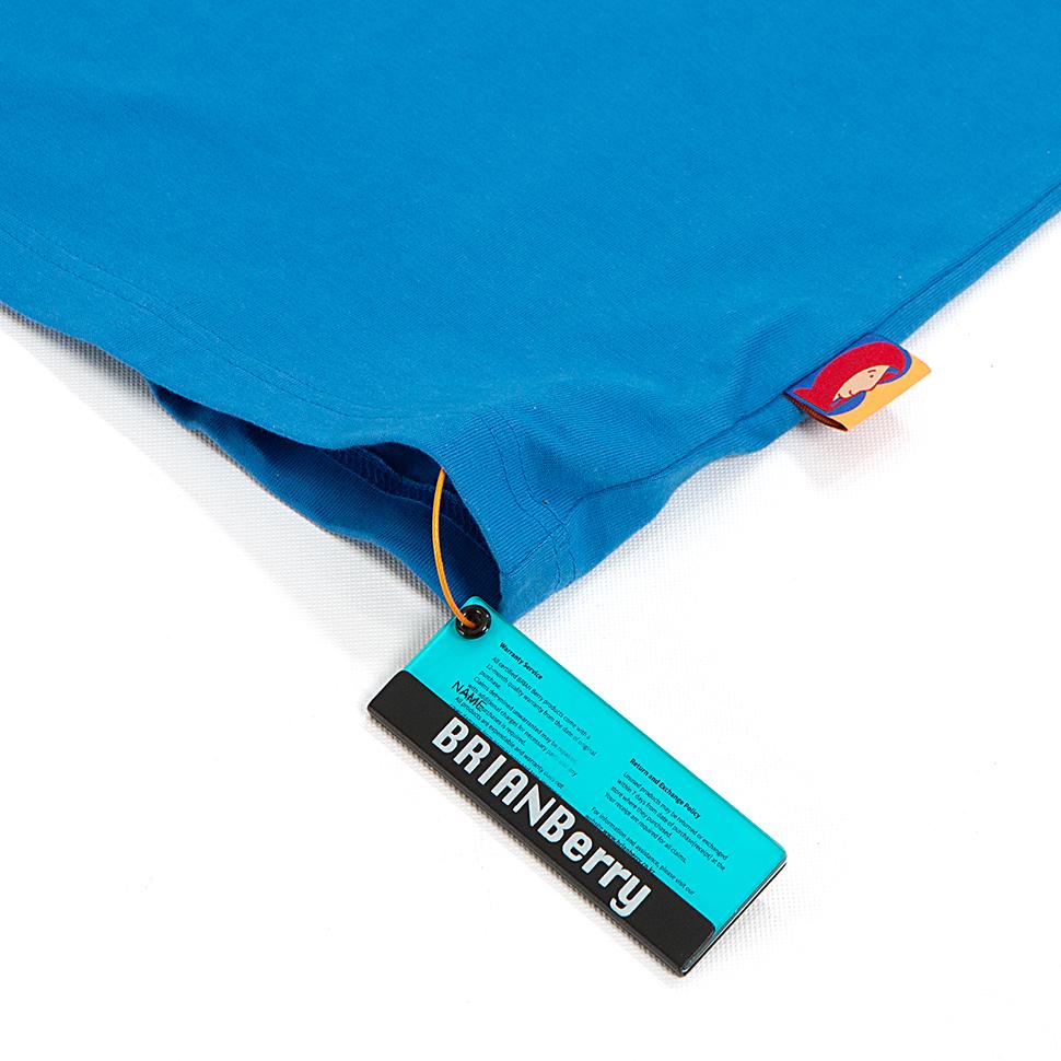 BRIAN BERRY Granma Graphic Tee_Blue