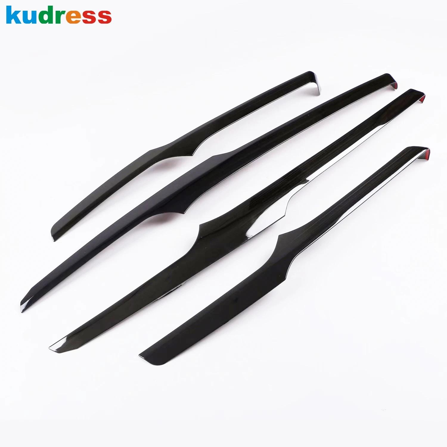 

Car ide Inner Door Armrest Panel Cover Trim For Toyota Camry 70 2018 Steel Interior Accessories Stainless SteelBlack