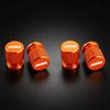 4Pcs Aluminum Car Wheel Tire Valve Caps Tyre Rim Stem Covers Airdust Waterproof For BMW M Performance Logo 1 3 5 Series X1 X3 X5 CD0