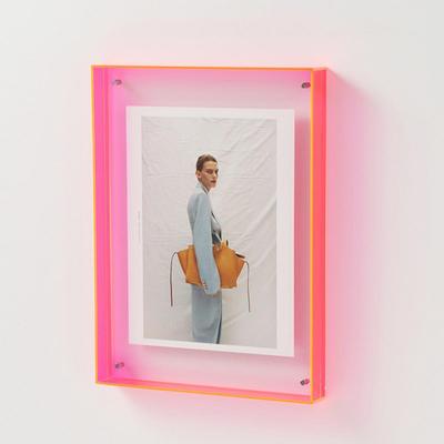 Hall Bedroom Colorful Picture Frame Without Photos Acrylic Photo Frame Transparent
